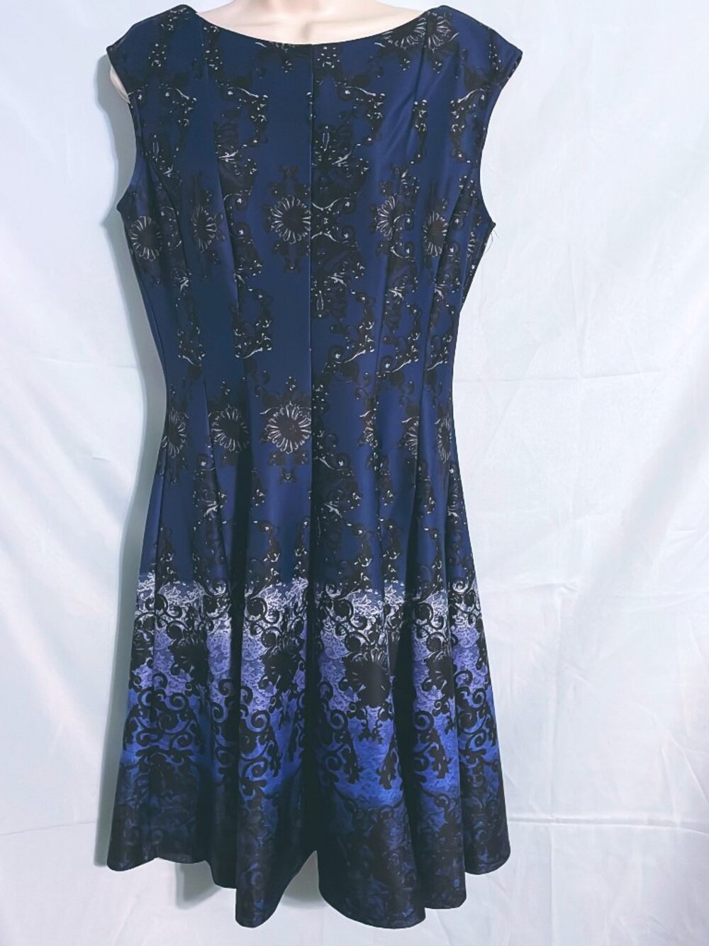 Danny And Nicole Cute Dark Blue Dress Size 10